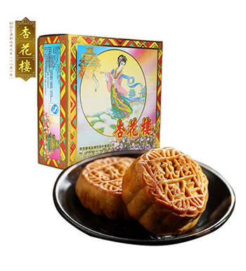 杏花楼 精装纸盒月饼 （已下架）-8只装，上海市著名商标