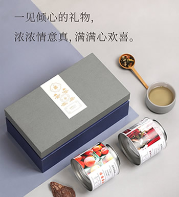 花果茶罐装礼盒 （已下架）-玫瑰香槟花茶+白桃乌龙茶