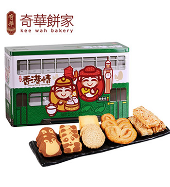 奇华饼家 曲奇饼干礼盒 （已下架）-香港电车造型 满载香港情