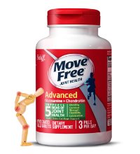 Move Free 氨糖软骨素 关节灵120粒 - 美国进口，MSM缓痛配方，修护关节
