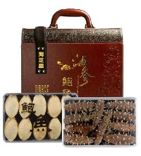 鲍鱼海参干货礼盒 - 野生淡干海参 没有添加 优质新鲜