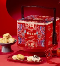 稻香村糕点 年货礼盒 - 三层铁盒装 传统口味