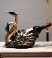 天鹅红酒架摆件 - 红酒架装饰品 结婚礼品新婚礼物 酒柜摆件