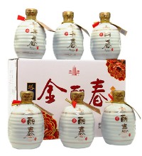 金丽春 十年绍兴黄酒 - 6坛装 半干型